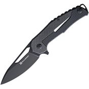 Willumsen Copenhagen 002B Chibs Framelock Knife OD Green/Black Handles