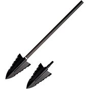 Cold Steel CSBH2Z 100 Grain Broadhead with Black Polymer Construction- Pack of 10