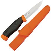 Mora 02214 Companion hD Burnt Orange with Synthetic Handle