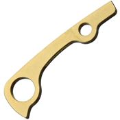 Flytanium 553 Paramilitary 2 Brass for Spyderco Paramilitary 2 - Antique Stonewash