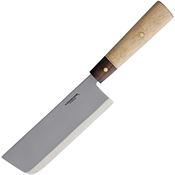Condor 500170 Kondoru Kitchen Nakkiri Knife with Hickory and Walnut Wood Handle