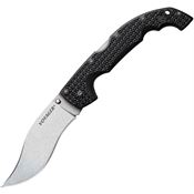 Cold Steel 29AXV XL Voyager Lockback Vaquero Knife with Black Griv-Ex Handle