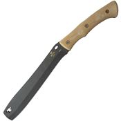 Buck 108BRS1 Compadre Froe with Natural Canvas Micarta Handle