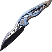 WE 906B Arrakis Framelock Knife with Titanium Handle
