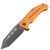 Artisan 1705PBBOE Jungle Linerlock D2 Orange Knife with G10 Handle