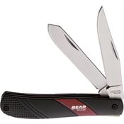 Bear & Son 61532 Trapper with Black and Red Aluminum Handle