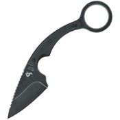 Blackfox 730 Specwarcom Fixed Blade Knife with Black G10 Handle