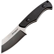 Boker 02RY869 Challenger Fixed Blade Knife with Black Textured G10 Handle