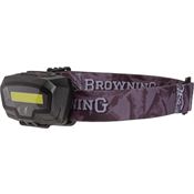 Browning 3033 Night Gig Headlamp Black with Camo Nylon Headstrap
