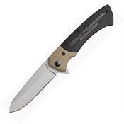 Case 52206 Harley TecX Linerlock Knife with Black and Tan G10 Handle