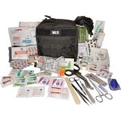 Elite First Aid Kits 185BK 9 x 8 x 5 1/2 Inch GP IFAK Level 2 Kit Black