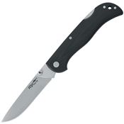 Fox 500B Model 500 Lockback Knife with Black G10 Handle