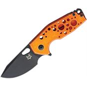 Fox 526ALO Suru Framelock Knife with Orange Stonewash Aluminum Handle