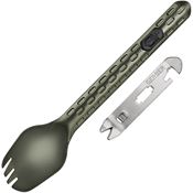 Gerber 3422 Devour Green Multi-Fork with Aluminum Construction