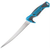 Gerber 3558 Controller Fillet Knife 8in with Blue Glass Reinforced Polypropylene Handle