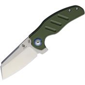 Kizer V3488C2 Sheepdog Linerlock Knife with Green G10 Handle
