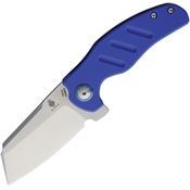 Kizer V3488C3 Sheepdog Linerlock Knife with Blue G10 Handle