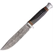 Marbles 457 Damascus Bowie Horn