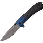 MTech 1067BL Linerlock Knife with Black G10 Handle