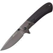 MTech 1067GY Linerlock Knife with Black G10 Handle