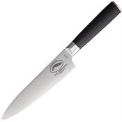 Myerchin G100 Damascus steel Galley chefs Knife with Black G10 Handle