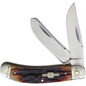 Rough Rider 1907 Sowbelly Trapper Stag Bone