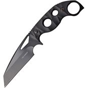Tac Force FIX010BK Fixed Blade Knife with Black G10 Handle