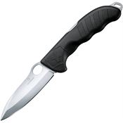 Swiss Army 09411M3 Hunter Pro Lockback Knife Black Handles