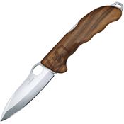 Swiss Army 09411M63 Hunter Pro Lockback Knife Walnut Handles