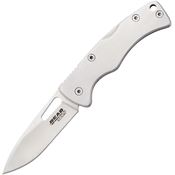 Bear & Son 61524 Money Clip Lockback Knife Brushed Handles