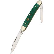 Hen & Rooster 302GPB Pen Knife Green Pick Bone