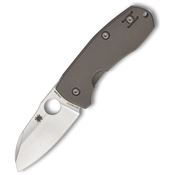 Spyderco SPY-C158TIP2 Techno 2 Stonewash Knife Stonewash Handles