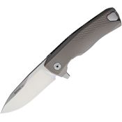 Lion Steel ROKB ROK Titanium Linerlock Knife Bronze