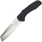 ABKT Tac 046 Warthog Linerlock Knife Black Handles