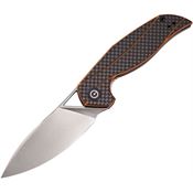 Civivi 903A Anthropos Knife Orange Handles