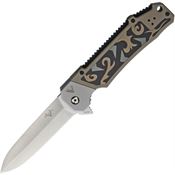 V NIVES 14GPCS Vamp Linerlock Knife