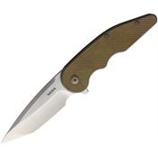 VDK 011 Wasp Framelock Knife Bronze Handles