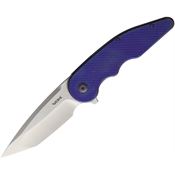 VDK 010 Wasp Framelock Knife Purple Handles