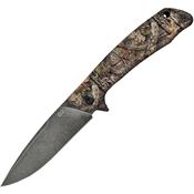 ABKT Tac 026M Predator Linerlock Knife Camo Handles