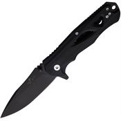 Bear & Son MC400B4B Rancor II Linerlock Knife Black G10 Handles