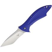 V NIVES 15FRNPBL Deplorable Linerlock Knife Blue