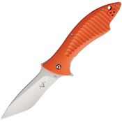 V NIVES 15FRNPOR Deplorable Linerlock Knife Orange