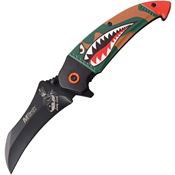 MTech A1130GN Shark Linerlock Knife Assist Open