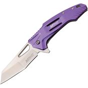 MTech A1131PL Linerlock Knife Assist Open Purple