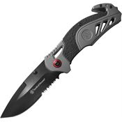 Smith & Wesson 1100038 Linerlock Knife Assist Open Gray