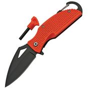 China Made 300454OR Camping Linerlock Knife Orange