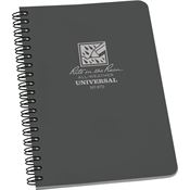 Rite in the Rain RIR-873 Gray RiteRain 4.875x7 GY Notebook