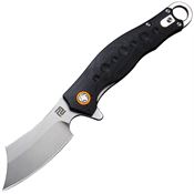 Artisan Knives 1828PBKC Consair Linerlock Knife Black G10 Handles