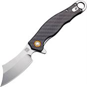 Artisan Knives 1828PCF Consair Linerlock Knife Carbon Fiber Handles