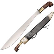 Cold Steel Knives 88CT Filipino Memorial Bolo Fixed Blade Knife Rosewood Handles